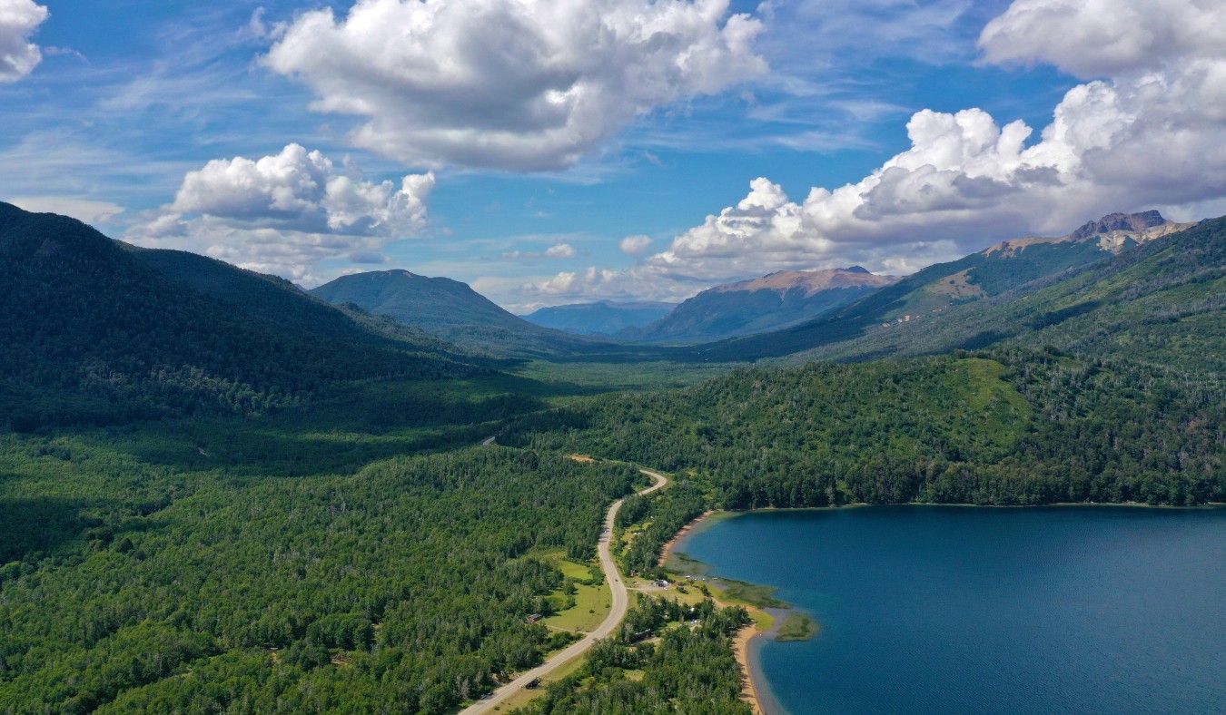 Panoramic of the Route of the 7 Lakes