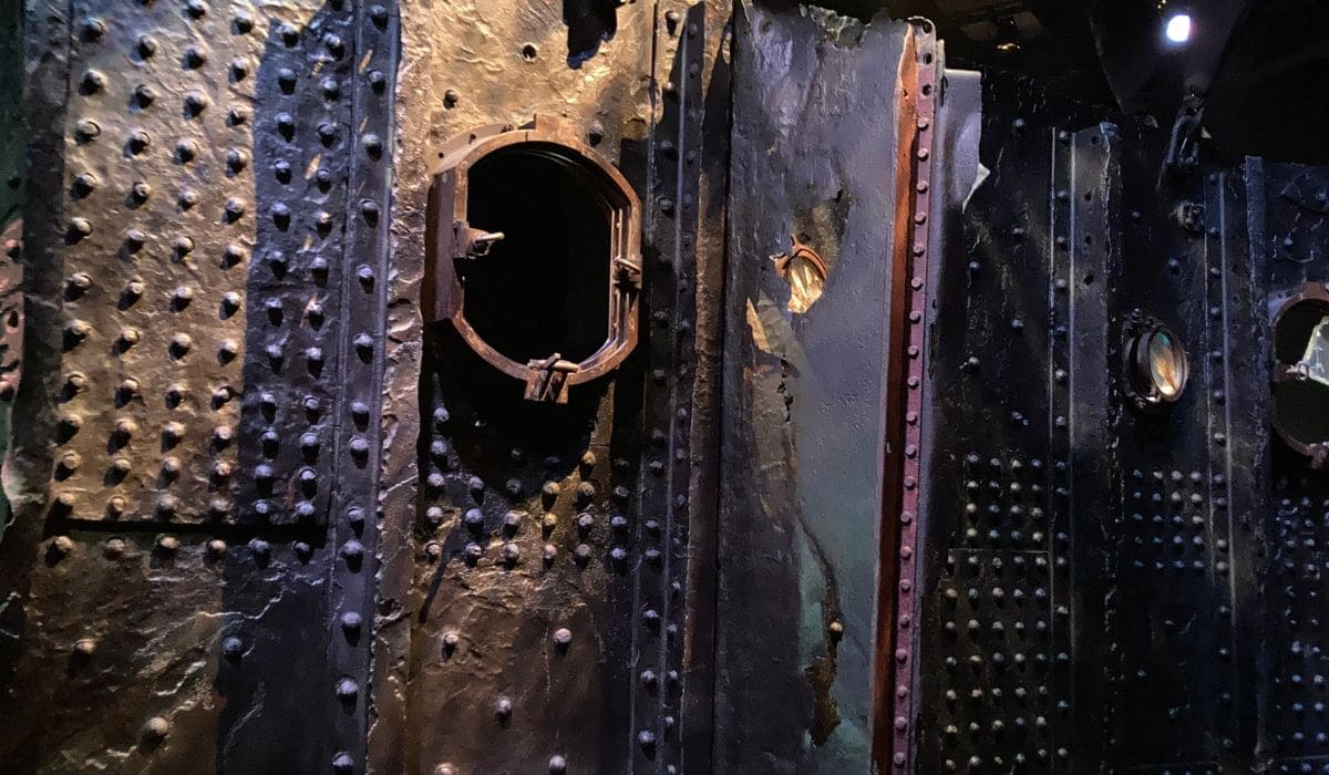 Un vestigio del Titanica, en uno de los mejores museos en Orlando