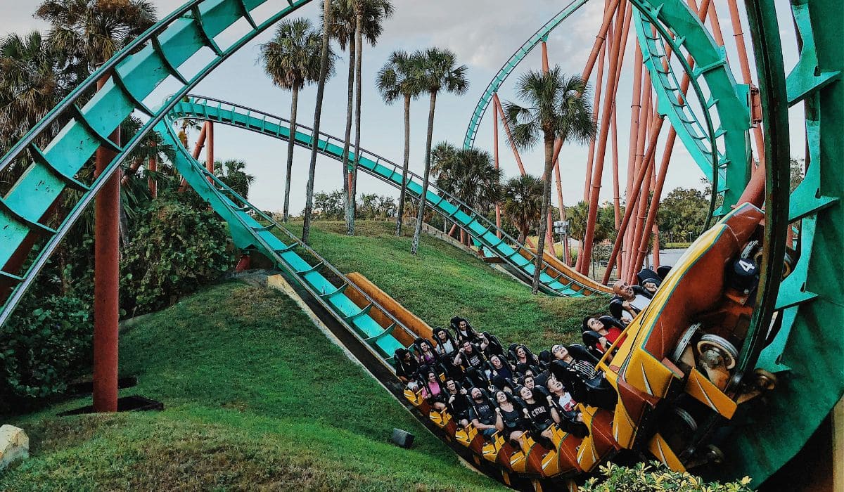 Montaña rusa en Fun Spot