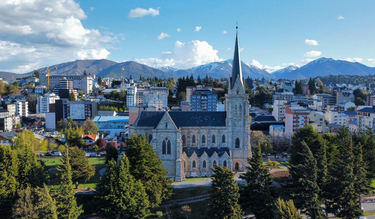 El centro de Bariloche