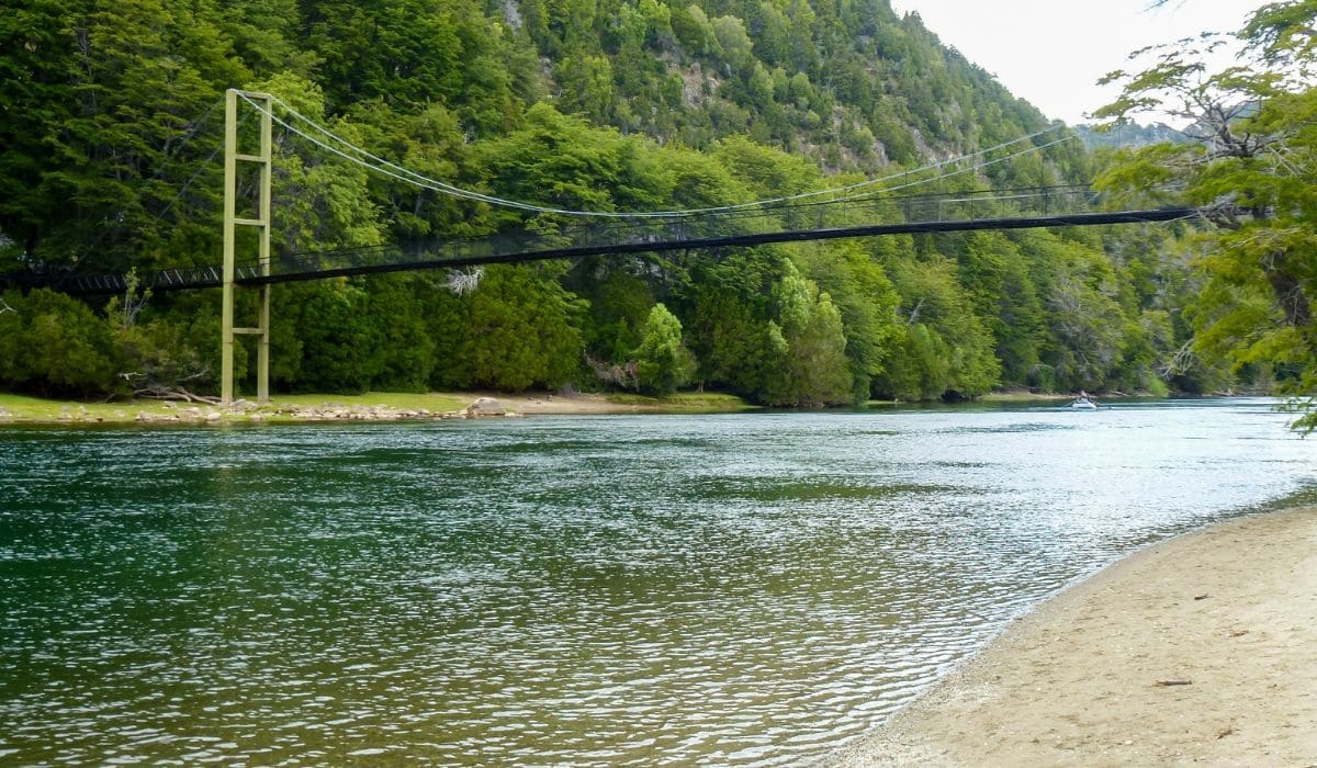 La pasarela del Río Arrayanes