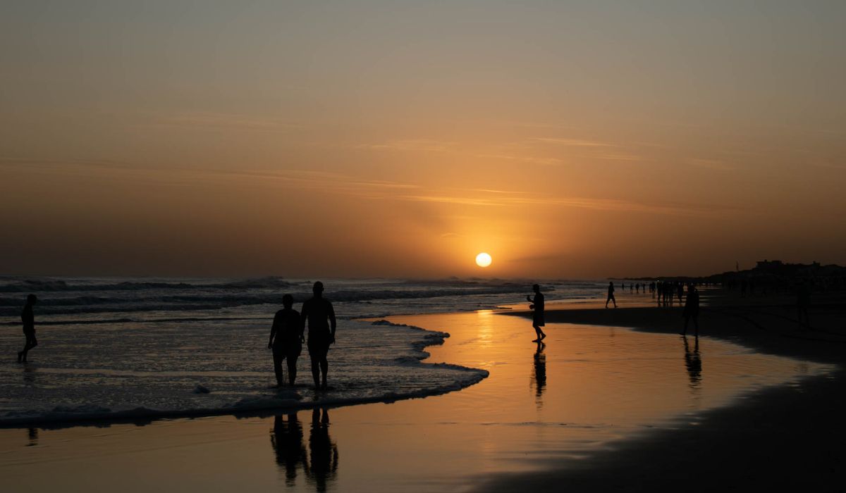 Atardecer en Claromecó